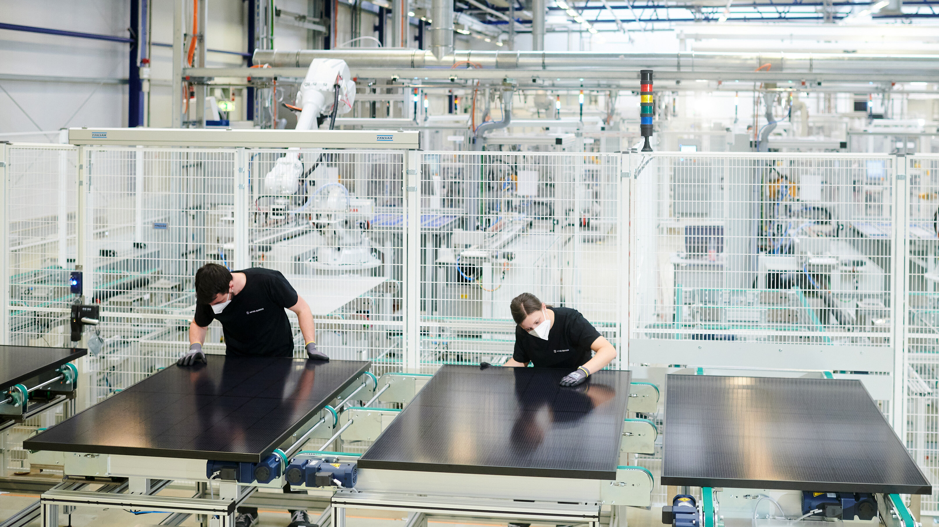 Opening of solar module production in Freiberg