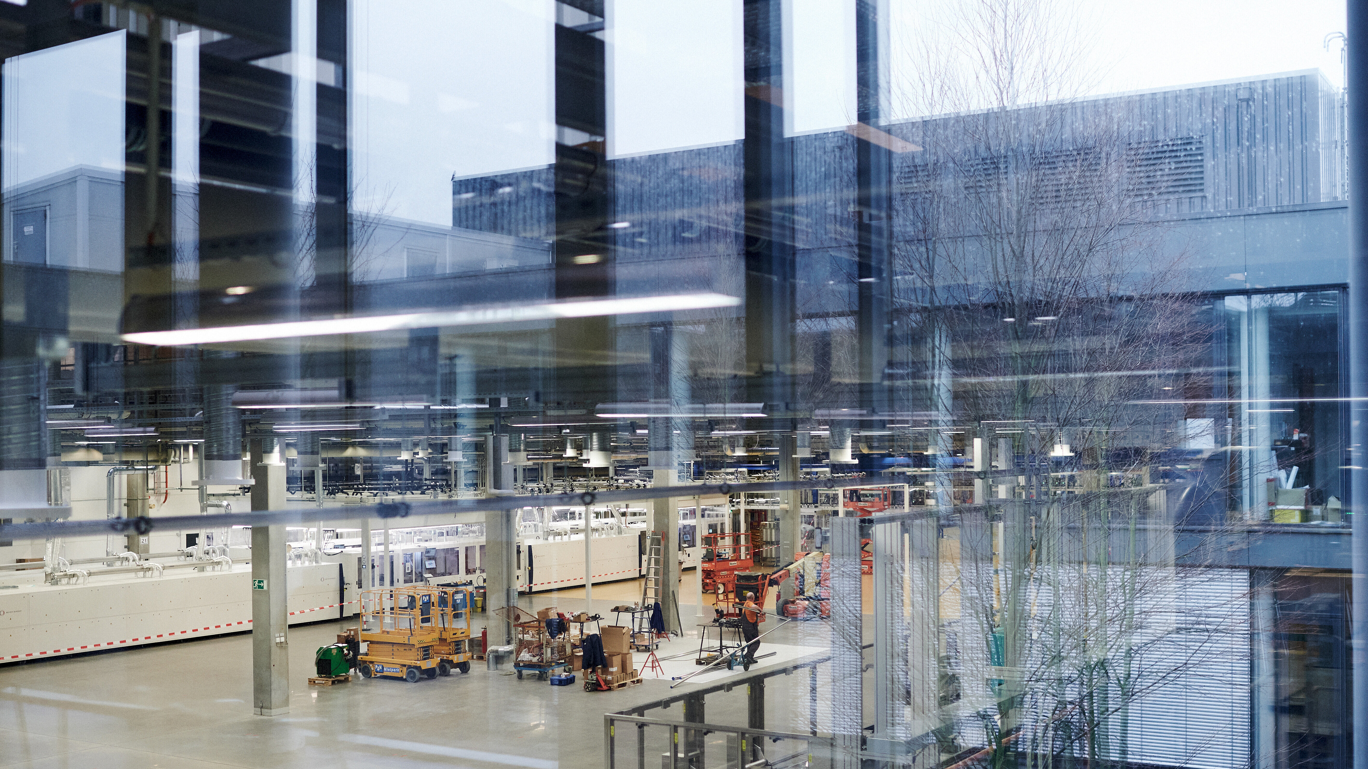 Solar cell production in Thalheim