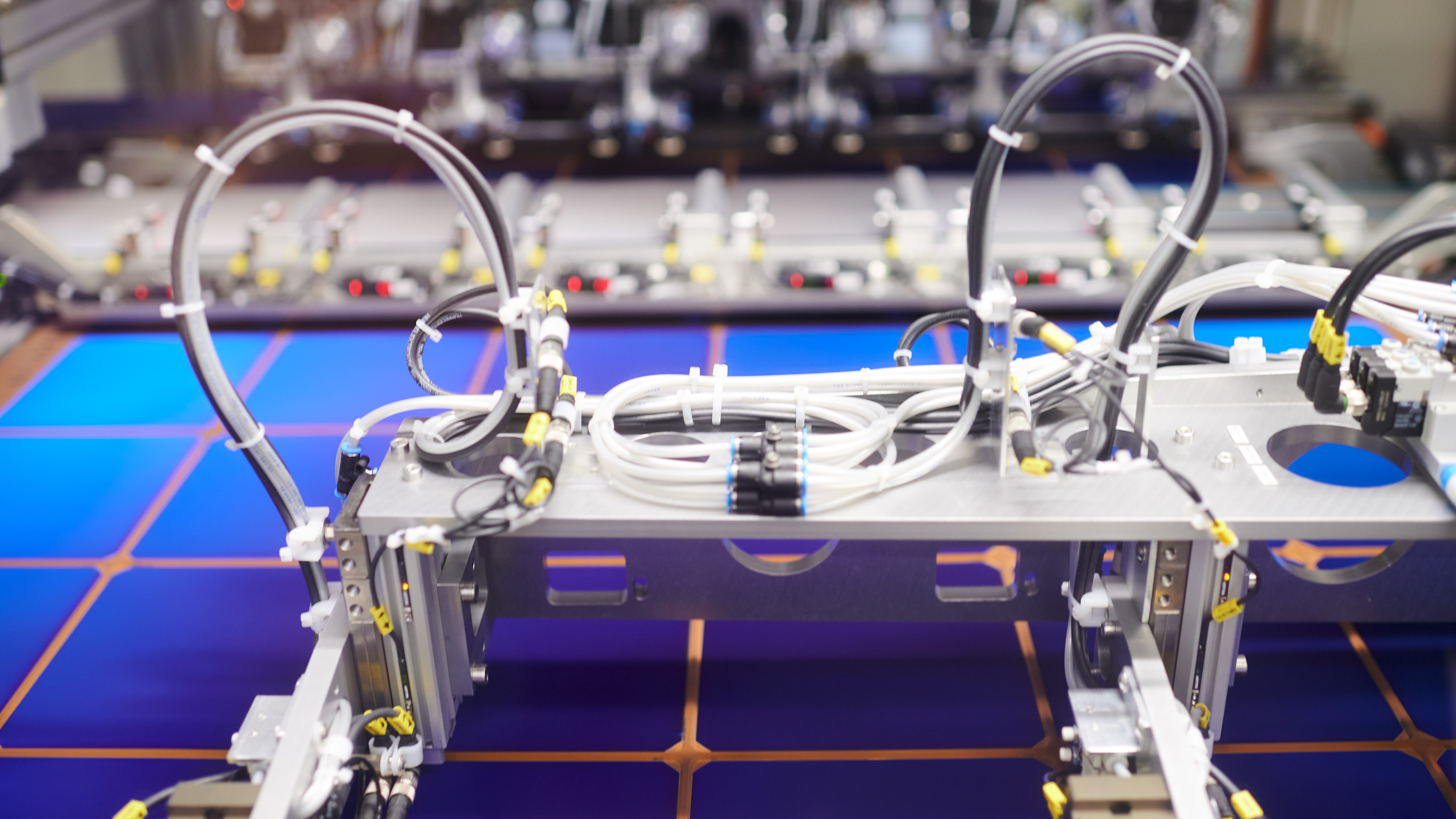Cell production is highly automated