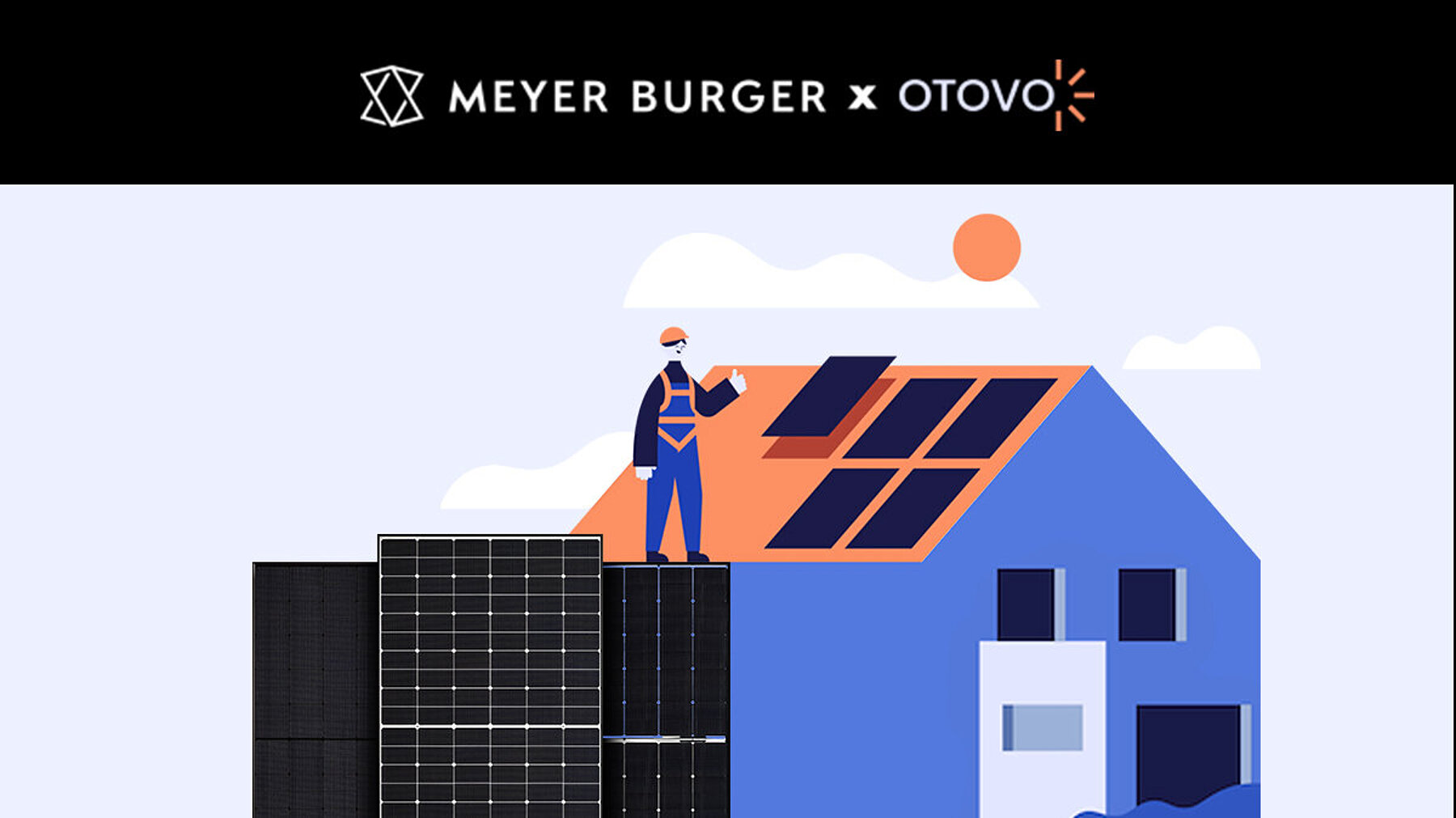 Meyer Burger und Otovo kooperieren im Vertrieb von Solaranlagen. Bild: meyerburger.com