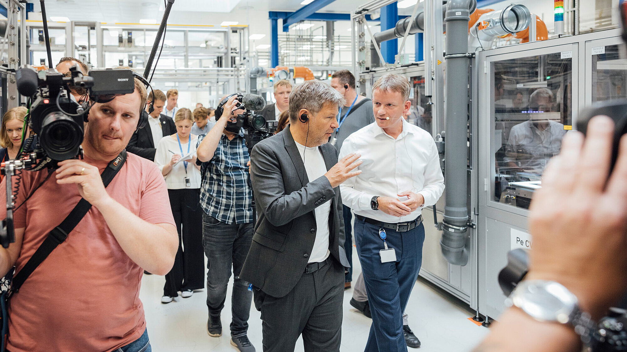 "Mit der richtigen Energie ist alles möglich." Bundeswirtschafts- und Klimaschutzminister Dr. Robert Habeck