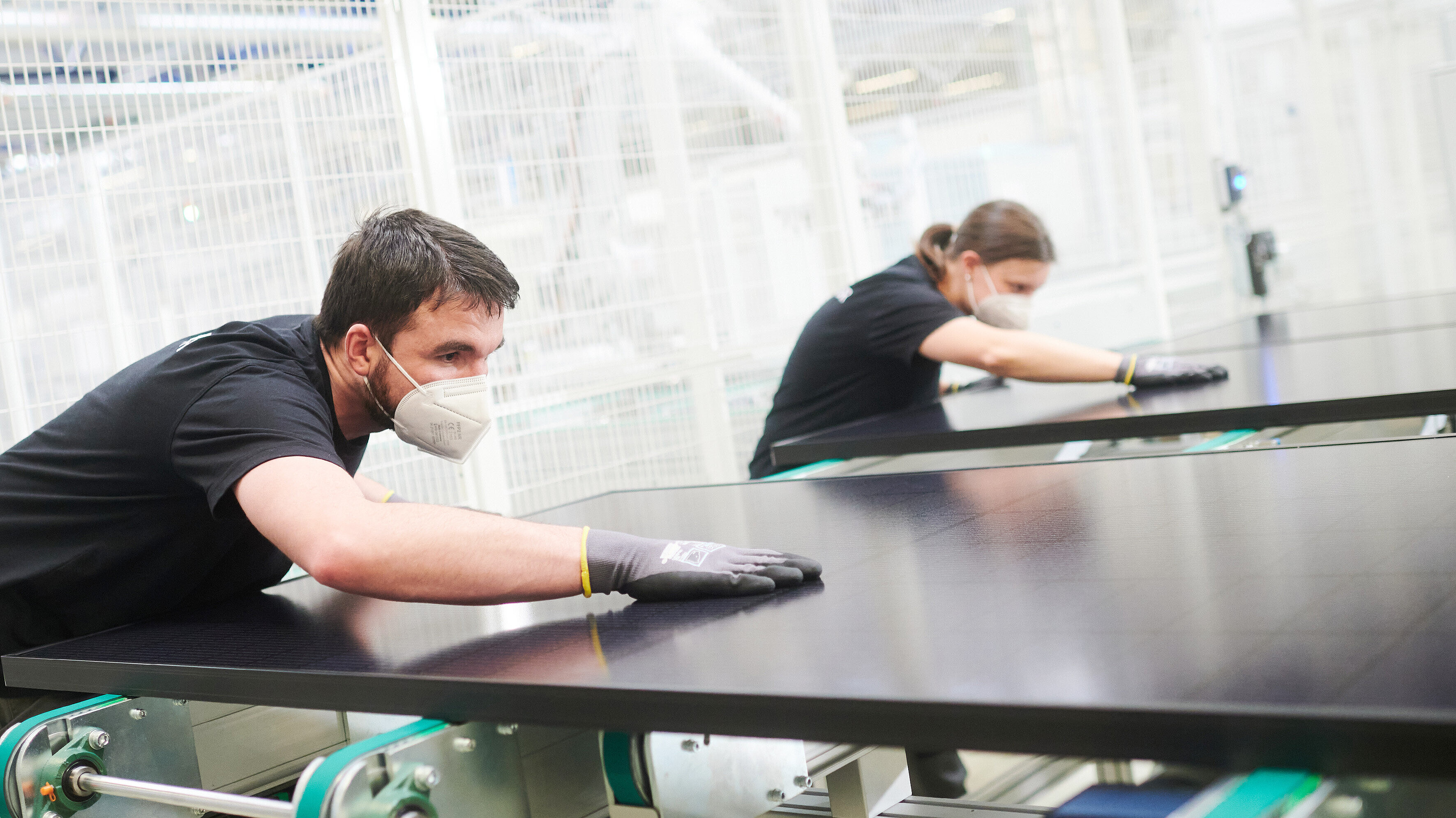 Opening of solar module production in Freiberg